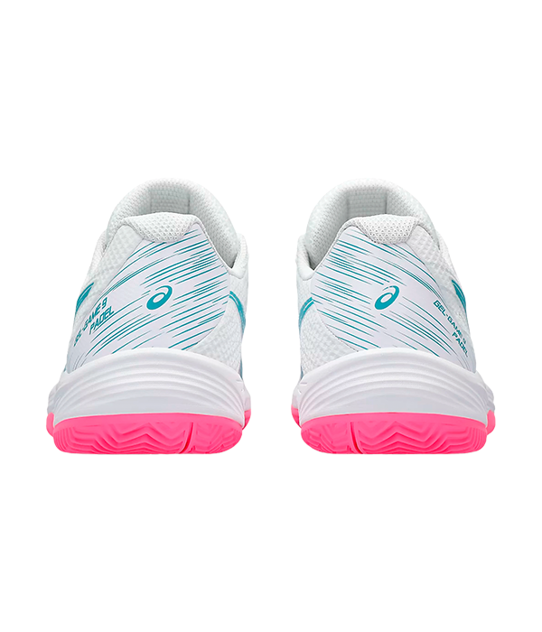 Zapatillas Asics Gel-Game 9 Padel Women Blanco/Rosa