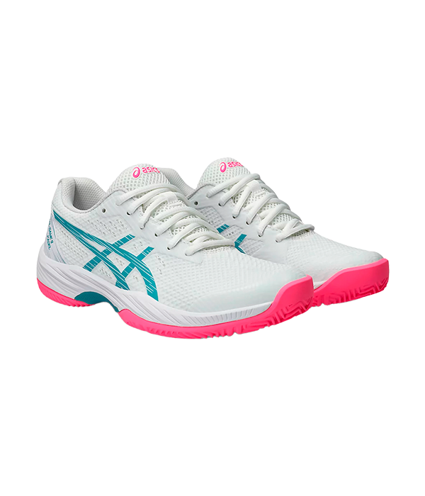 Zapatillas Asics Gel-Game 9 Padel Women Blanco/Rosa