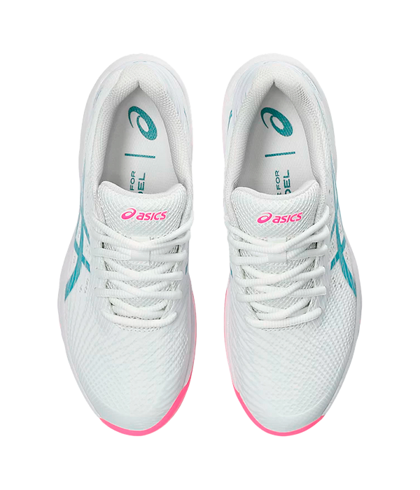 Zapatillas Asics Gel-Game 9 Padel Women Blanco/Rosa