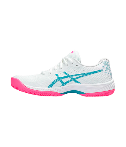 Zapatillas Asics Gel-Game 9 Padel Women Blanco/Rosa