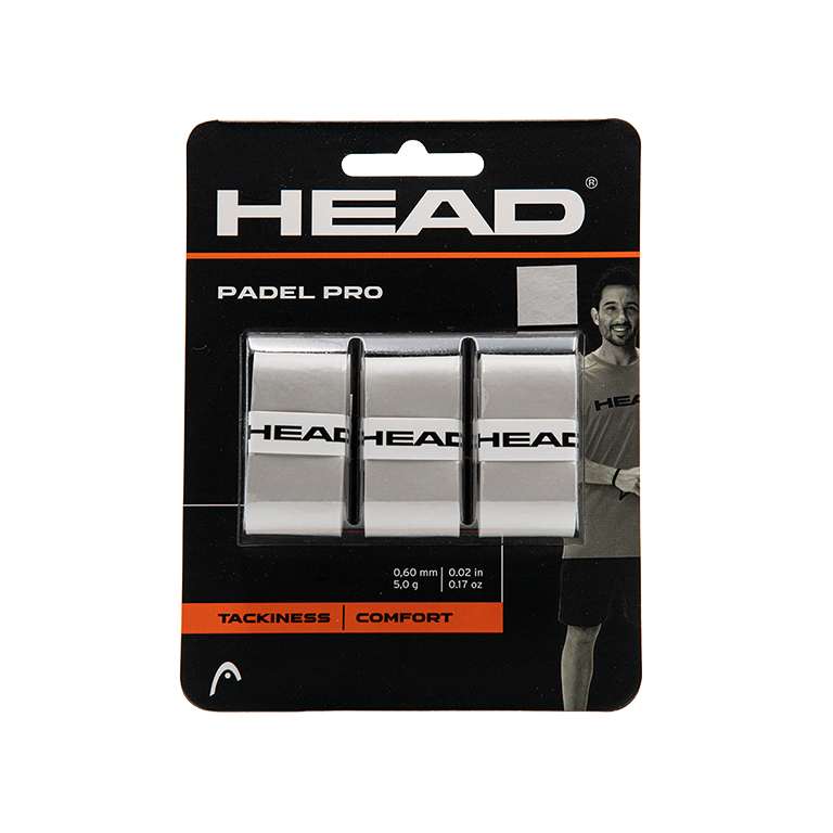 Overgrip Head Padel Pro (Pack x 3) Gris