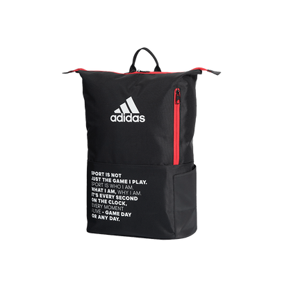 Mochila Adidas Multigame 2.0 Negro/Rojo