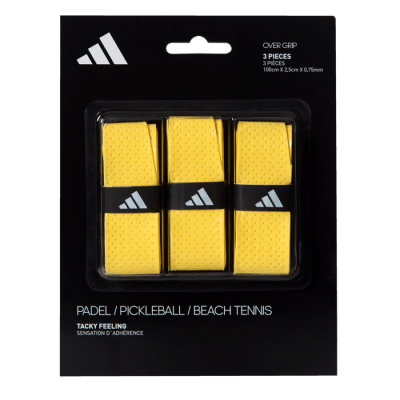 Pack 3 Overgrips Adidas jaune