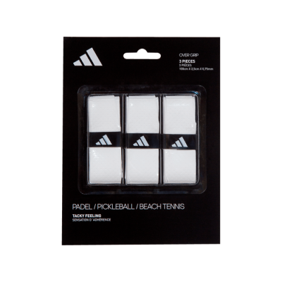 Pack 3 Overgrips Adidas blanc