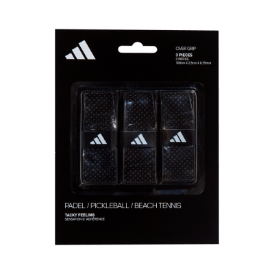 Pack 3 Overgrips Adidas noir