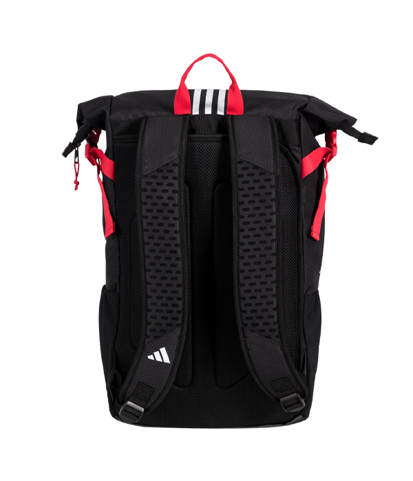 Mochila Adidas Negra/Roja Multigame 3.3 Ale Galán 2024