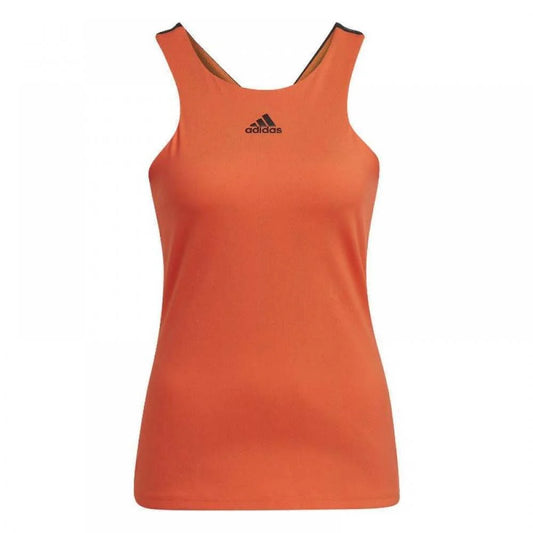 Adidas Y-Tank T-shirt Orange Noir