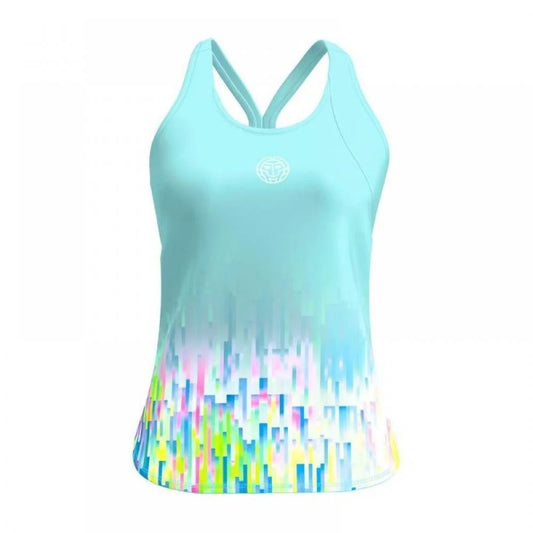 Bidi Badu Melbourne Aqua Mix T-shirt Femme