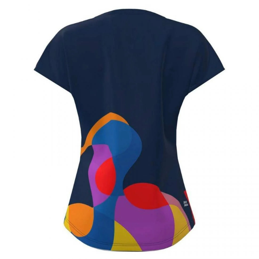 Bidi Badu Twiggy Capsleeve Bleu Foncé Mix T-shirt Femme