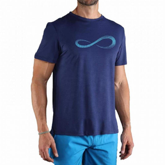 T-shirt bleu Endless Unlimited Diamond II