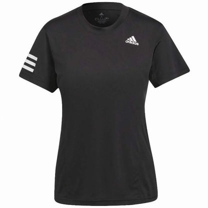 T-shirt Adidas Club manche courte noir femme