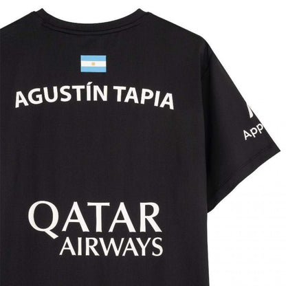 T-shirt Nox Agustin Tapia Sponsors AT10 Noir 2024