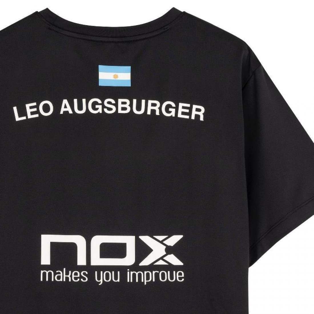 Nox Leo Augsburger Sponsors LA10 Noir 2024 T-shirt