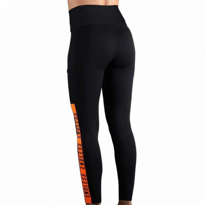 Collant Syncro Endless Noir Orange