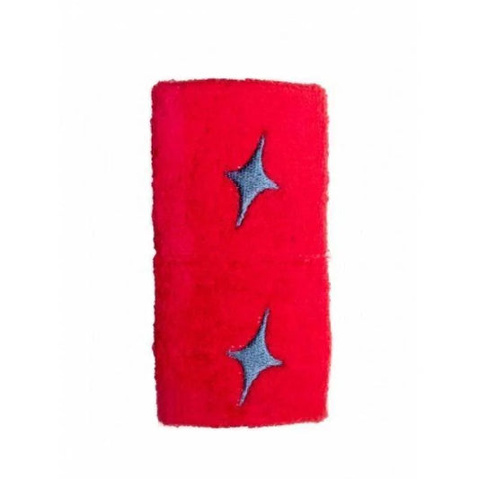 Serre poignet STARVIE ROUGE BLEU 2 UNITES