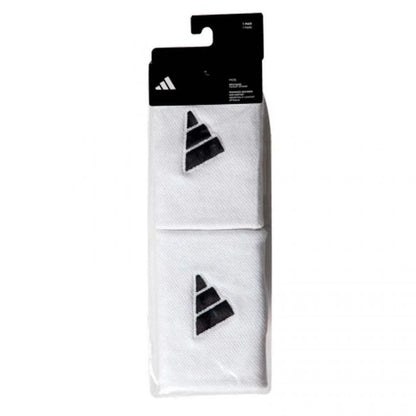 Serre poignet Adidas Longs Blanc Noir 2 Unités