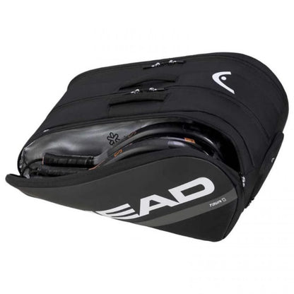 Sac à Raquettes Head Tour Padel L Noir Blanc