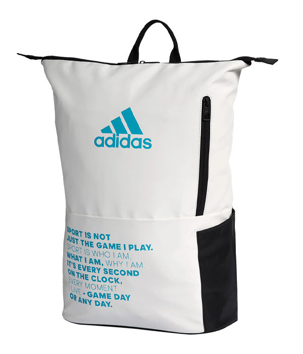 Mochila Adidas Multigame 2022 Blanca/Azul