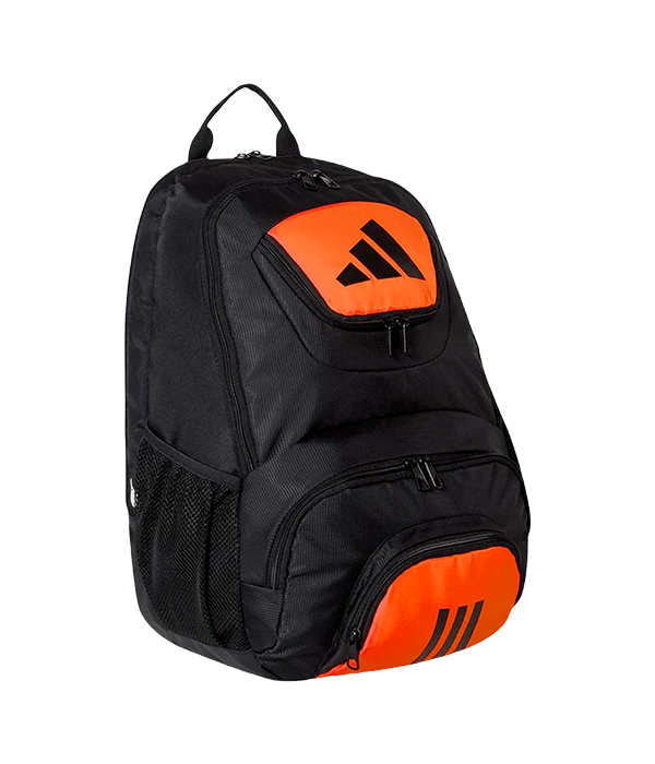 Mochila Adidas ProTour Negro/Naranja 2023