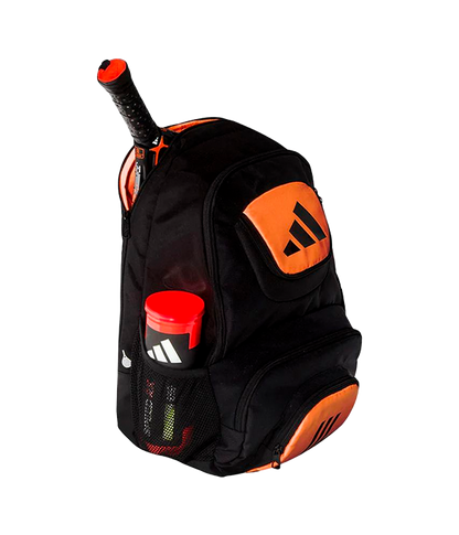 Mochila Adidas ProTour Negro/Naranja 2023