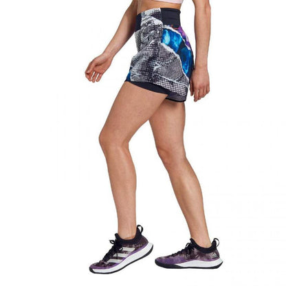 Short Adidas Us Series noir multicolore femme