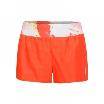 Short Bidi Badu Wild Arts Imprimé 2En1 Orange Mix