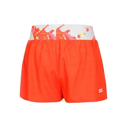 Short Bidi Badu Wild Arts Imprimé 2En1 Orange Mix