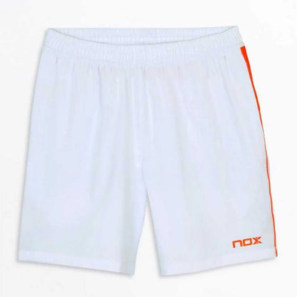 Short Nox Team Blanc Orange