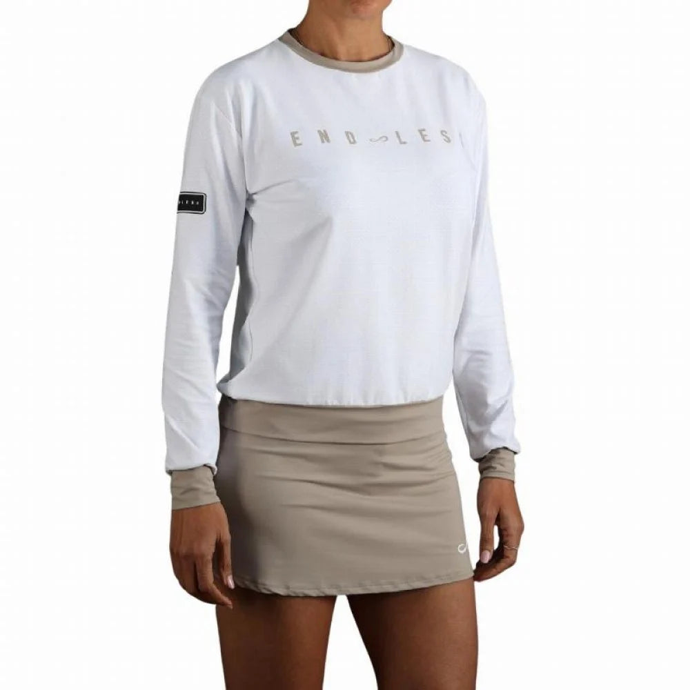 Sweat-shirt Endless Inner Tech II blanc