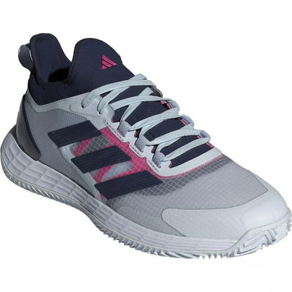 Adidas Adizero Ubersonic 4.1 Terre Battue Bleu Fonce Rose Baskets