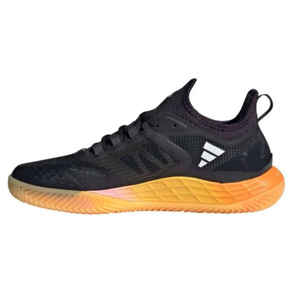 Chaussures Femme Adidas Adizero Ubersonic 4.1 Terre Battue Noir Argent Orange