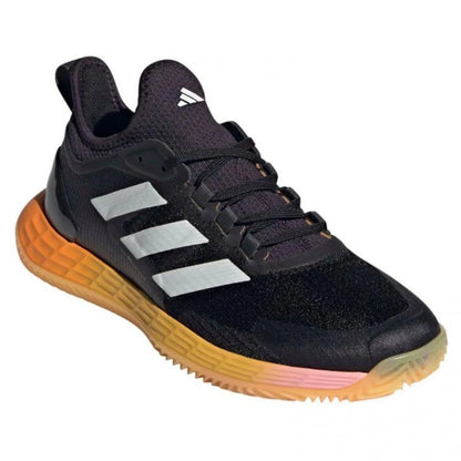 Chaussures Femme Adidas Adizero Ubersonic 4.1 Terre Battue Noir Argent Orange