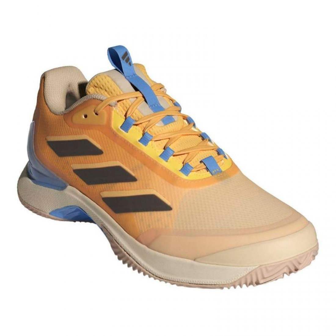 Chaussures Femme Adidas Avacourt 2.0 TERRE BATTUE Orange Noir Bleu