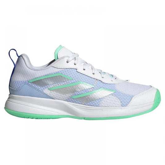 Baskets Femme Adidas AvaFlash Blanc Menthe Argente