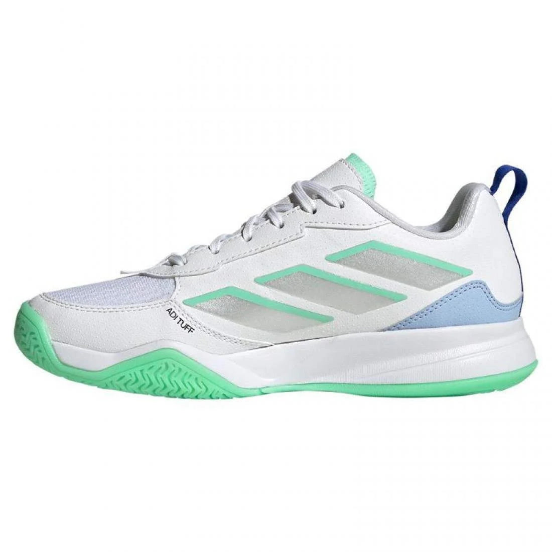 Baskets Femme Adidas AvaFlash Blanc Menthe Argente