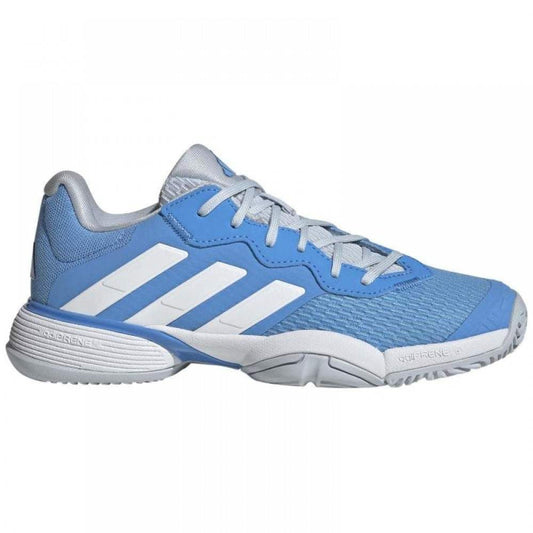 Chaussures Junior Adidas Barricade Bleu Blanc