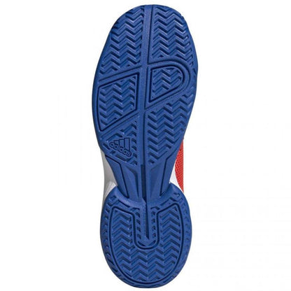 Baskets Adidas Courtflash Rouge Bleu Junior