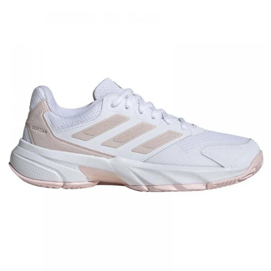 Baskets Femme Adidas CourtJam Control 3 Blanc Rose