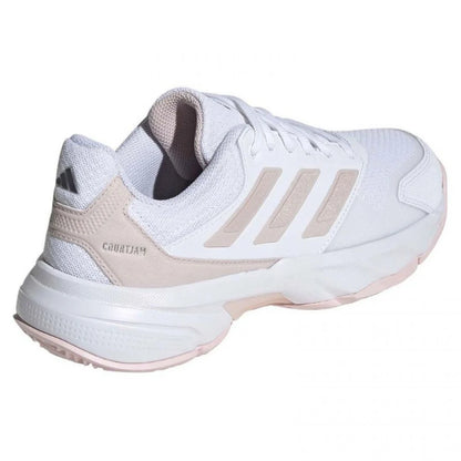 Baskets Femme Adidas CourtJam Control 3 Blanc Rose