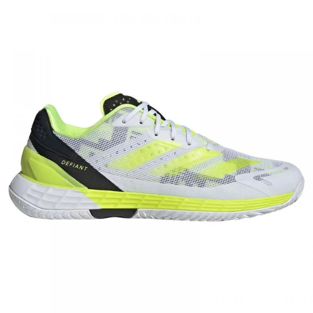 Adidas Defiant Speed 2 Blanc Lime Fluor Sneakers