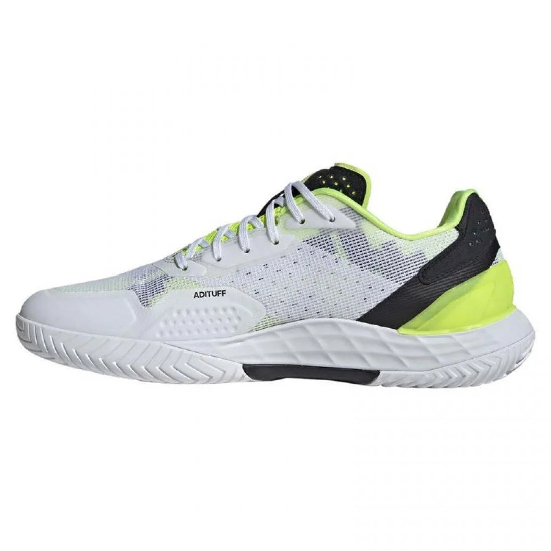 Adidas Defiant Speed 2 Blanc Lime Fluor Sneakers