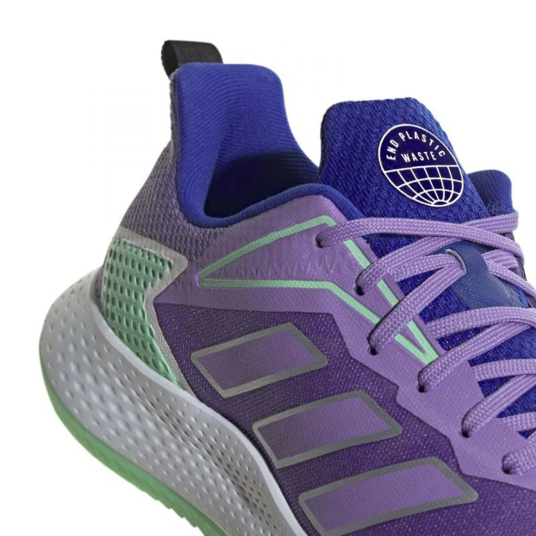 Adidas Defiant Speed Violet Silver Baskets pour femmes