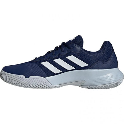 Baskets Adidas GameCourt 2.0 Bleu Fonce Blanc