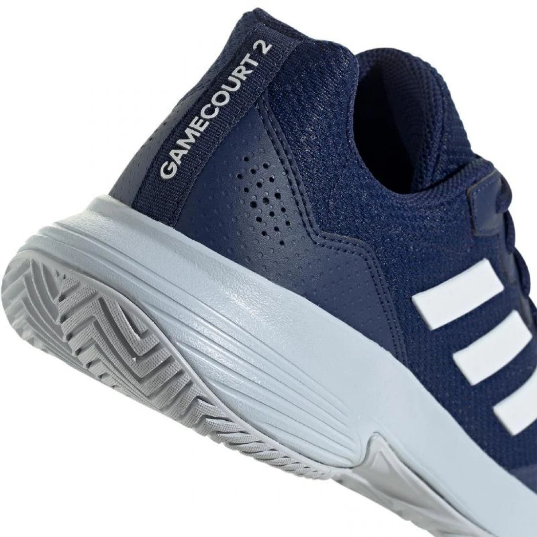 Baskets Adidas GameCourt 2.0 Bleu Fonce Blanc