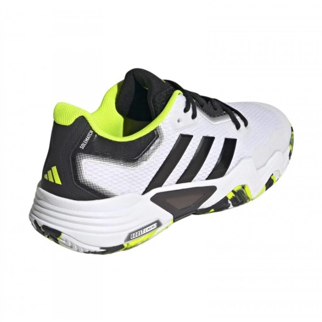 Adidas Solematch Control 2 Blanc Noir Lime Baskets