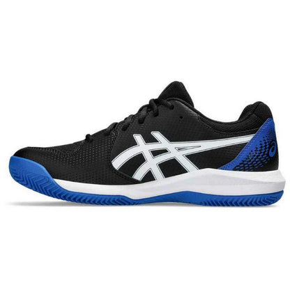 ZAPATILLAS ASICS GEL DEDICATE 8 CLAY NEGRO AZUL