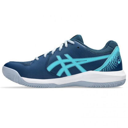 Baskets Asics Gel Dedicate 8 Padel Bleu Mako Gris