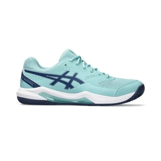 Zapatillas Asics Gel Dedicate 8 Padel Verde Azul Marino