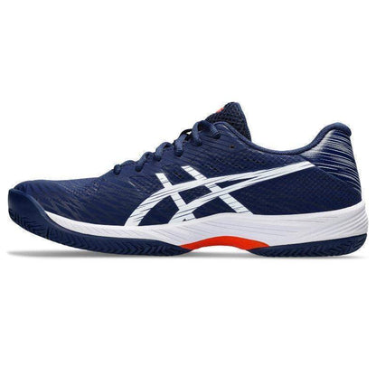 ZAPATILLAS ASICS GEL GAME 9 CLAY AZUL MARINO BLANCO