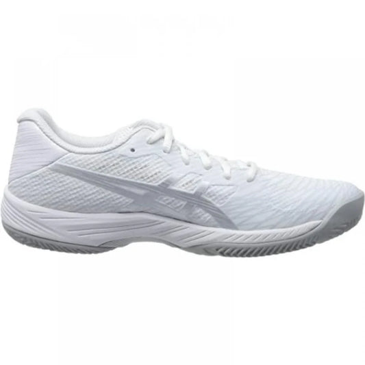 Chaussures Asics Gel Game 9 Padel Blanc Argent Bleu Femmes